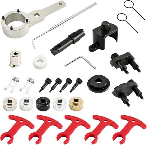 PHILTOP Engine Timing Tool Kit Camshaft Locking Tool Fit for Audi A3 A4 A5 A6 Q5 TT/TT Quattro 2.0T, Camshaft Tensioning Locking Alignment Timing Belt Tool Kit XC4111C in Saudi Arabia