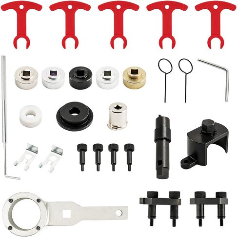 PHILTOP Engine Timing Tool Kit Camshaft Locking Tool Fit for Audi A3 A4 A5 A6 Q5 TT/TT Quattro 2.0T, Camshaft Tensioning Locking Alignment Timing Belt Tool Kit XC4111C in Saudi Arabia