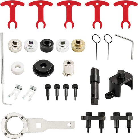 PHILTOP Engine Timing Tool Kit Camshaft Locking Tool Fit for Audi A3 A4 A5 A6 Q5 TT/TT Quattro 2.0T, Camshaft Tensioning Locking Alignment Timing Belt Tool Kit XC4111C in Saudi Arabia