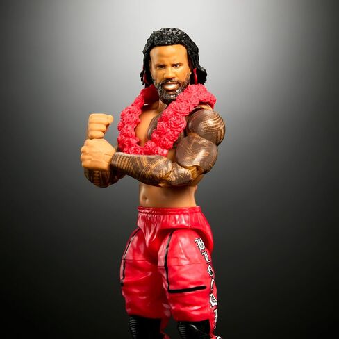 WWE Elite Action Figure & Accessories, 6-inch Collectible Jimmy USO with Articulation, Life-Like Look & Swappable Hands​ in Saudi Arabia