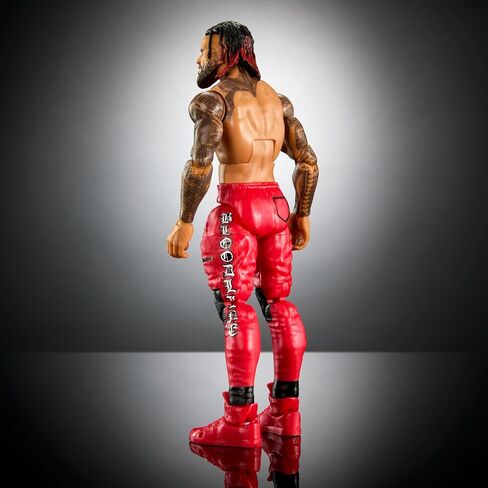 WWE Elite Action Figure & Accessories, 6-inch Collectible Jimmy USO with Articulation, Life-Like Look & Swappable Hands​ in Saudi Arabia