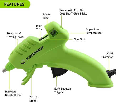 Surebonder KD160F Surebonder Ultra Low Temp Glue Gun (FPRKD160F) in Saudi Arabia