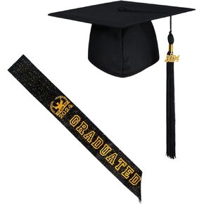 قبعة التخرج 2024 مع وشاح فئة 2024 للبالغين in Kuwait