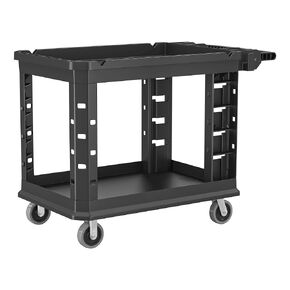 Suncast Commercial PUCSD1937 Utility Cart, Heavy Duty, 500 Pounds Load Capacity, black