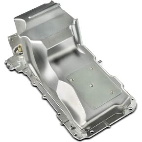 A-Premium Engine Oil Pan Sump with Drain Plug Compatible with Chevy Avalanche Express Silverado Suburban Tahoe & GMC Savana Sierra Yukon XL 1500/2500 & Cadillac Escalade ESV/EXT