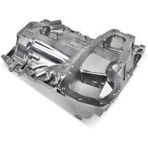 A-Premium Upper Engine Oil Pan Sump with Drain Plug Compatible with Dodge Durango 2011-2015, Grand Cherokee 2011-2021, Ram 1500 2013-2020