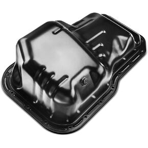 A-Premium Engine Oil Pan Sump with Drain Plug Compatible with Toyota Camry 1992-2001, Solara 1999-2001, 2.2L