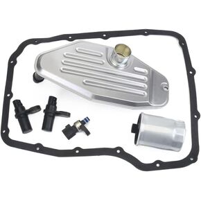 45RFE 545RFE 68RFE Transmission Sensors Set with 4WD Filter Kit Pan Gasket Compatibile with 1999-UP