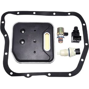 Transmission Governor Pressure EPC Solenoid Transducer Output Speed Sensor w/Filter Gasket Kit A500 A518 A618 46RE 47RE 48RE fit for Dodge Dakota Durango Ram 1500 2500 3500 Jeep Grand Cherokee