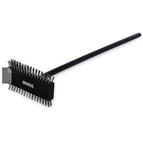 SPARTA 4029000 Stainless Steel Grill Brush, Grill Scraper With Metal Bristles, 30.5 Inches, Black, (Pack of 6)