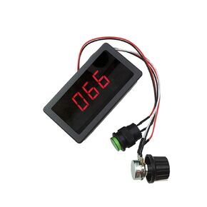 1Pcs DC 6V-30V 12V 24V Max 8A Motor Speed Controller PWM with Digital Display Switch