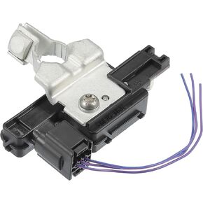 Motoforti Battery Sensor Battery Terminal with Pigtail Connector, for Honda Accord 2013-2017, for Acura RLX, Battery Current Sensor, Battery Cable Terminal End Sensor, Metal, No.38920T2AA04