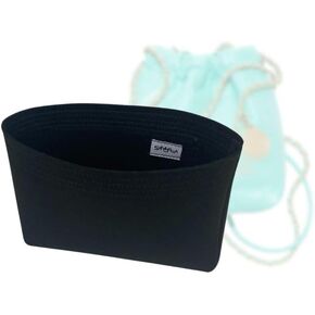 SAMORGA(3-231/ CHA-22-Mini-R CHA 22 Mini Handbag Bag Organizer Insert Innerbag Raw-Edge