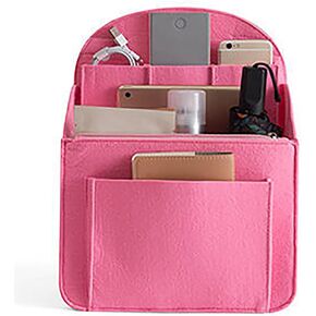 Felt Backpack Organiser Mini Backpack Organizer Insert Small Bag Divider for Rucksack Purse Lightweight Nylon Shoulder Bag Organizer Insert Color-E S