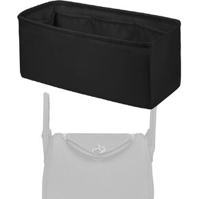 Purse Handbag Silky Organizer Insert Keep Bag Shape Fits Herme Lindy 19/26/30/34 bags, Luxury Handbag Tote Lightweight Sturdy(Etoupe grey,LD 26)
