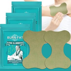 36Pcs Mugwort Herbal Patches Natural Wormwood Discreet arm Patches Arm & Leg Patch for Men and Women