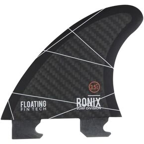 Ronix Floating Fin-S 2.0 ألياف زجاجية بدون أدوات (عبوة من 3 قطع)، 2-3.5 خارجي و1-3 مركزي