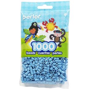 Bulk Buy: Perler Beads 1,000 Count Pastel Blue (3 Pack)