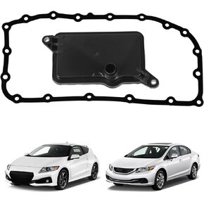 Automatic Transmission Filter Oil Pan Gasket Kit Compatible with 2012-2013 Honda Civic 2011-2016 Honda CR-Z 2010-2014 Honda Insight 2013-2014 Acura ILX Replaces# 25420RBL003
