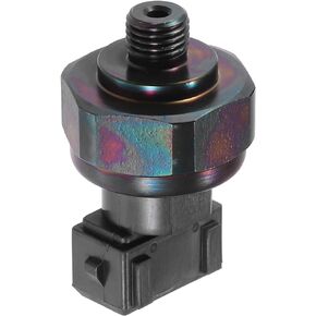 Motoforti A/C Pressure Transducer Valve, Pressure Sensor Switch, for Mercedes-Benz C220 1994-1996, Metal, NO.A1408300072, Black
