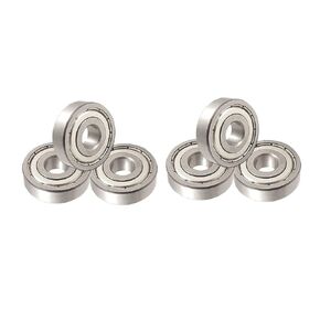 6200Z deep Groove Sealed Ball Bearing 6 Pcs (Bearing Steel Material)