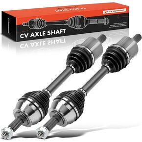 A-Premium Pair (2) Front CV Axle Shaft Assembly Compatible with Jeep Compass 2018 2019 2020 2021, L4 2.4L, AWD Only, Driver and Passenger Side, Replace# 68290566AA