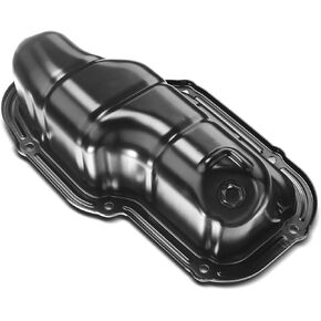 A-Premium Lower Engine Oil Pan Sump with Drain Plug Compatible with Nissan Armada 2005-2015, Pathfinder 2008-2012, Pathfinder Armada 2004, Titan 2004-2015, V8 5.6L