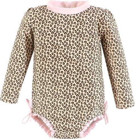 بدلة سباحة للأطفال الصغار Rashguard من Hudson Baby Baby، مقاس 12-18 شهرًا in Kuwait
