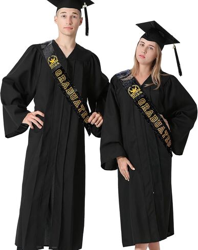 قبعة التخرج 2024 مع وشاح فئة 2024 للبالغين in Kuwait