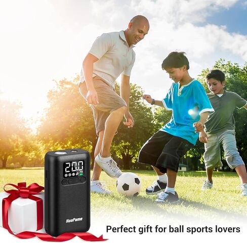 مضخة كرة كهربائية، مضخة كرة للكرات الرياضية، مضخة كرة السلة مع ضوء LED ومقياس ضغط دقيق، مضخة هواء قابلة لإعادة الشحن لكرة السلة، كرة القدم، كرة القدم، الكرة الطائرة، كرة الرجبي (بحد أقصى 20 رطل لكل بوصة مربعة) in Kuwait