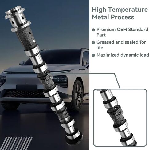 5184377AG 5184377AH 5184377AF Left Side Exhaust Camshaft Fit for Chrysler/Jeep/Dodge/RAM Vehicles with 3.6L Engine V6 Models 5184377AD 5184377AE Camshaft-Exhaust Part in Saudi Arabia