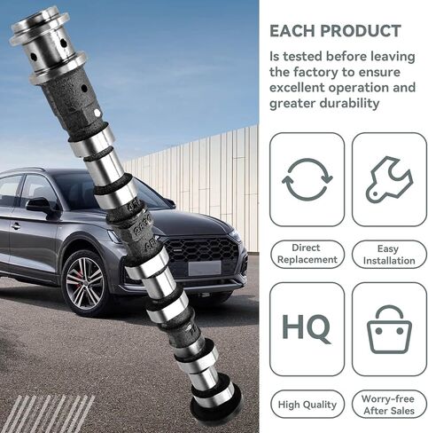 5184377AG 5184377AH 5184377AF Left Side Exhaust Camshaft Fit for Chrysler/Jeep/Dodge/RAM Vehicles with 3.6L Engine V6 Models 5184377AD 5184377AE Camshaft-Exhaust Part in Saudi Arabia