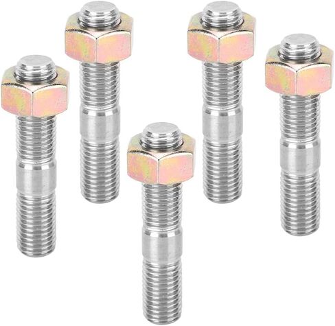 Tbest M10X1.25 Stud، M10x1.25 50mm Turbo Stud Kit يناسب DSM 1G، EVO1~10 in Kuwait