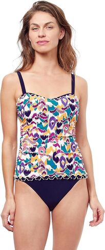 Profile by Gottex Women's Standard Echo E-Cup Tankini in Kuwait