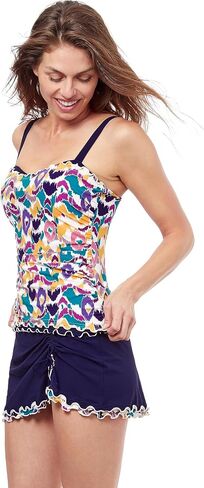 Profile by Gottex Women's Standard Echo E-Cup Tankini in Kuwait