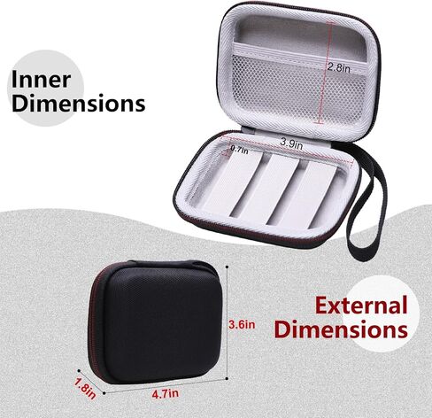 LTGEM Hard Travel Case for KardiaMobile Card Personal EKG Monitor in Kuwait