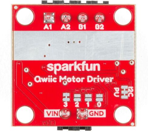 SparkFun Qwiic Motor Driver I2C Plug and Play Breakout No Soldering required to control small DC Motors 1.2A Steady state drive per channel 1.5A Peak 2 channels 127 levels of drive strength 3.3V Logic in Saudi Arabia