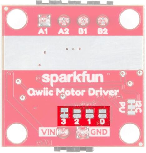 SparkFun Qwiic Motor Driver I2C Plug and Play Breakout No Soldering required to control small DC Motors 1.2A Steady state drive per channel 1.5A Peak 2 channels 127 levels of drive strength 3.3V Logic in Saudi Arabia