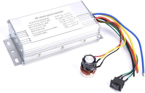 PWM Motor Speed Controller, 12V-60V 70A DC Speed Regulator with Forward/Reverse Bidirectional Rotation in Saudi Arabia
