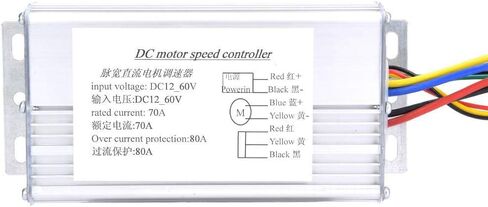 PWM Motor Speed Controller, 12V-60V 70A DC Speed Regulator with Forward/Reverse Bidirectional Rotation in Saudi Arabia