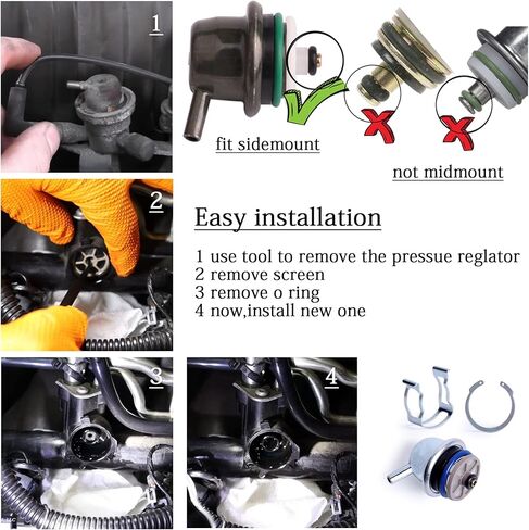 منظم ضغط حقن الوقود 4.0bar متوافق مع 2173071 2173072 بويك كاديلاك تشيفي جي إم سي H2 ايسوزو أولدزموبيل بونتياك أسترو in Kuwait