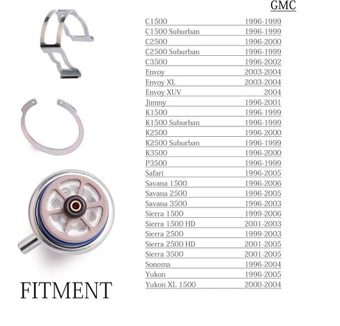 منظم ضغط حقن الوقود 4.0bar متوافق مع 2173071 2173072 بويك كاديلاك تشيفي جي إم سي H2 ايسوزو أولدزموبيل بونتياك أسترو in Kuwait