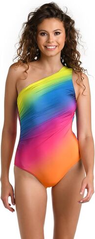 La Blanca Women's Shoulder One Piece Swimsuit in Saudi Arabia