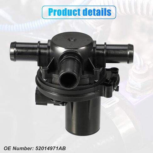 Uxcell No.52014971AB صمام التحكم في سخان المحرك الملف اللولبي لـ Ram 1500 3.6L 5.7L 2014 2015 2016 2017 2018 2019 in Saudi Arabia