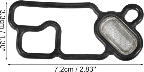 ACROPIX Solenoid Gasket Spool Valve Filter Screen Fit for Honda - Pack of 1 Black in Saudi Arabia