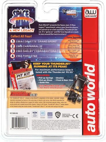 أوتو وورلد ثندرجيت 1965 شيلبي كوبرا دايتونا كوبيه HO مقياس فتحة السيارة in Kuwait