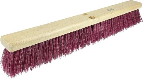 Weiler 25241 18" Block Size, Palmyra Fill, Lacquered Hardwood Block, Economy Garage Brush, Natural in Saudi Arabia