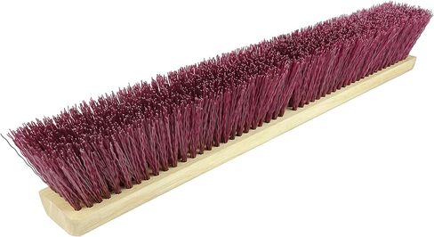 Weiler 25241 18" Block Size, Palmyra Fill, Lacquered Hardwood Block, Economy Garage Brush, Natural in Saudi Arabia
