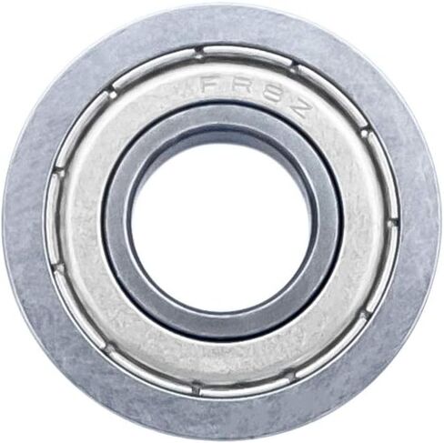 FKG FR8-ZZ 1/2"x1-1/8"x5/16" Flange Deep Groove Ball Bearing, Set of 4 in Saudi Arabia
