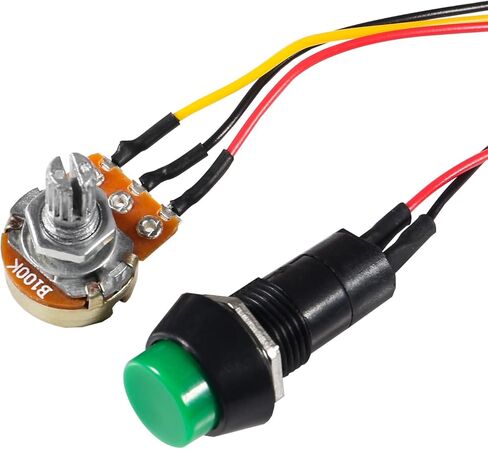2pcs 6V 12V 24V Digital Display LED DC Motor Speed Controller,8A DC Motor Speed Controller PWM Stepless Speed Control Switch Driver with Duty Cycle LED Digital Display & Knob CCM5D in Saudi Arabia